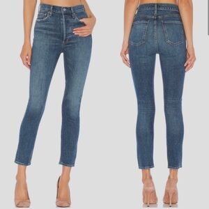 AGOLDE Nico High Rise Slim Fit Jeans Subdued 29